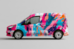 vehicle wrap, car wrap design