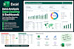data analysis, excel data cleaning and create professional dashboards