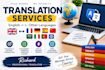 professionally translate english language to other language