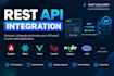 integrate any rest API into your website or web application