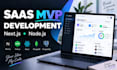 develop a saas mvp with nextjs and nodejs