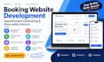 design booking website development appointment scheduling reservation service