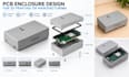 design 3d printable waterproof pcb enclosure and raspberry pi case modeling