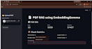 build an ai chatbot using python, langchain and rag