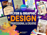 design a professional and eye catching flyer