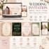 a beautiful wedding invitation website and digital invitation