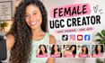 be your female ugc creator