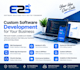 develop a professional full stack web application using
