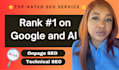 do perfect website SEO to improve your google ranking