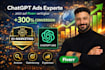 setup, manage and optimize your chat gpt ads campaign