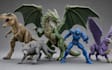 create 3d articulated toys, bjd model, poseable models , action figures stl file