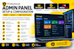 configure you a stable admin panel, strong8k, lion ott, mega ott