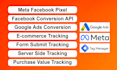 integrate facebook pixel, tiktok pixel, and conversion API