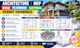 do architecture, mep, hvac, plumbing, electrical permit drawings