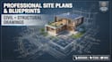 do michigan texas ohio site plan blueprint civil engineer structural engineer