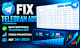 fix telegram ads run profitable telegram ad telegram forex promotion hit 2m user