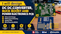 design dc dc converter buck boost and power electronics pcb