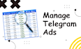 setup and manage telegram ads for your telegram channel
