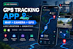 develop camera map tracking app with gps integration and map animation