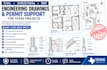 provide a civil and structural engineer mep stamp permit approval for texas