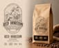 create a vintage western engraving illustration and logo