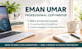 write professional copywriting and social media content