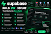 build, fix and secure supabase backend, auth, rls, database and API integration