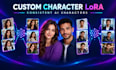 train a custom character lora for stable diffusion and sdxl