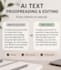 proofread, edit and humanize your text