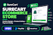 build surecart ecommerce website design product listing payment integration