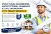 structural engineering, architectural drawing, city permit in ohio, washington