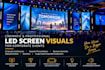 create vj loop, cinematic led screen visuals for conference, events and seminars