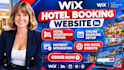 do wix hotel booking website, reservation system and payment integration setup