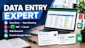 Do data entry, web research, copy paste, excel data entry by Hm ...