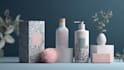 create cosmetic label design and cosmetic packaging design