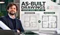 create and draft architectural as built drawings existing building documentation