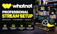 setup your whatnot livestream for professional sellers