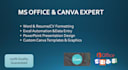 do ms office canva excel word and powerpoint tasks