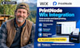 setup wix printnode and fix auto receipt printer