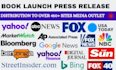google news distribution book launch press release, press release distribution