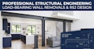 load bearing wall removal steel beam rsj calculation
