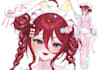 design and rig high quality live 2d vtuber, 2d vtuber model, 2d vtuber model