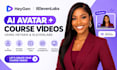 create ai avatar course videos using heygen and elevenlabs
