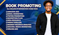 do book promotion and amazon KDP ads with description rewrite