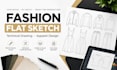 create professional flat sketches and technical drawings