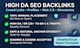 build crowd links, profiles, and article submission