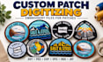 digitize your design for custom embroidery patches