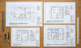 adu plan, mep drawing, garage conversion and residential permit plan drawings