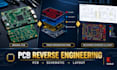 reverse engineer pcb, recreate schematic, layout, bom and gerber file