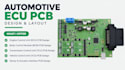 design automotive ecu pcb, vehicle control unit stm32 ecu hardware electronics